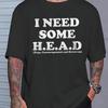Humorous Quote T-Shirt with a Round Neck - a Spiritual Gift for Men - Seasonal Top, Casual Weekend Wear, Comfortable Unisex Fit