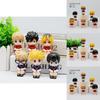 Adorable Q Version Volleyball Boy Figurines Set Of Six Pvc Collectible Anime Characters