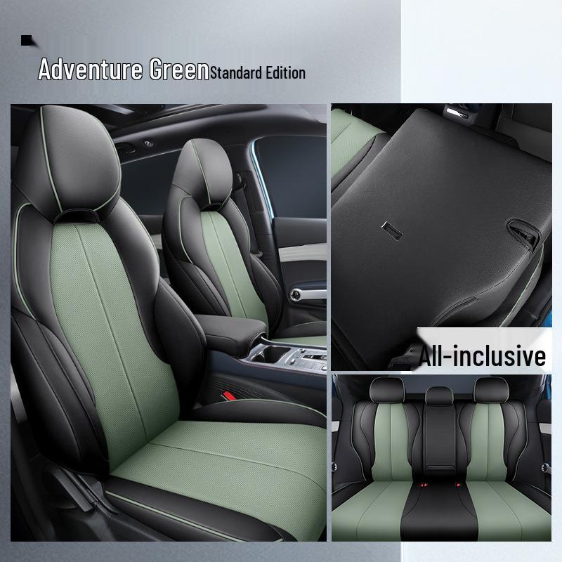 LTCS Leather Sport Seat Cushion Cover for BYD Yuan PLUS - All Seasons