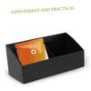 NUOLUX Tea Box, Storage Box, Tea Bag Case, Cafe Divider, Tea Bag Holder, Coffee Pod Basket, Sugar Bag Holder for Coffee Bars, Tea Bag Bin, Coffee