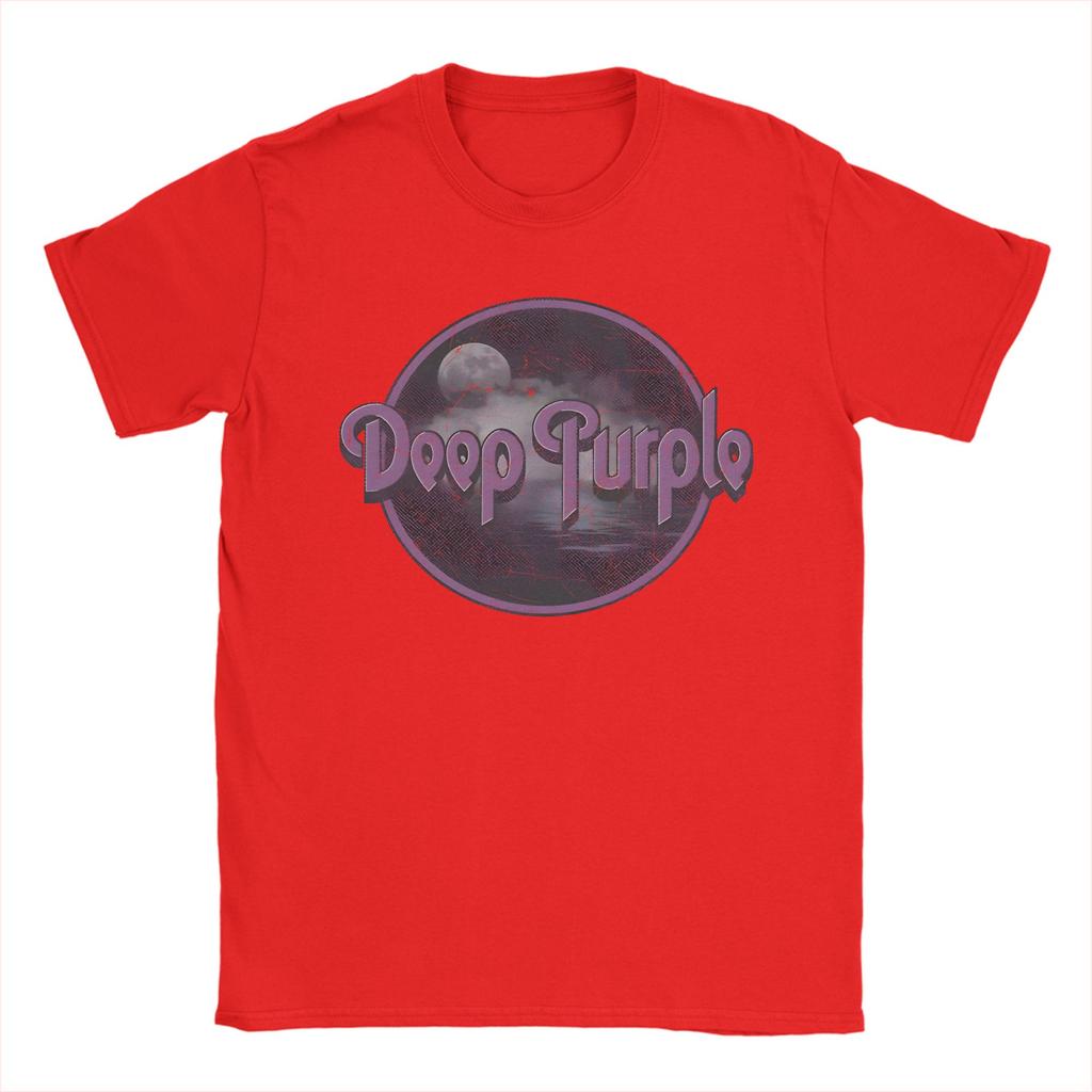 Band Deep Purple Art TShirt Summer  Hippie TShirts Unisex Cotton Comfortable Oversized Clothing Short Sleeves Funny Tops