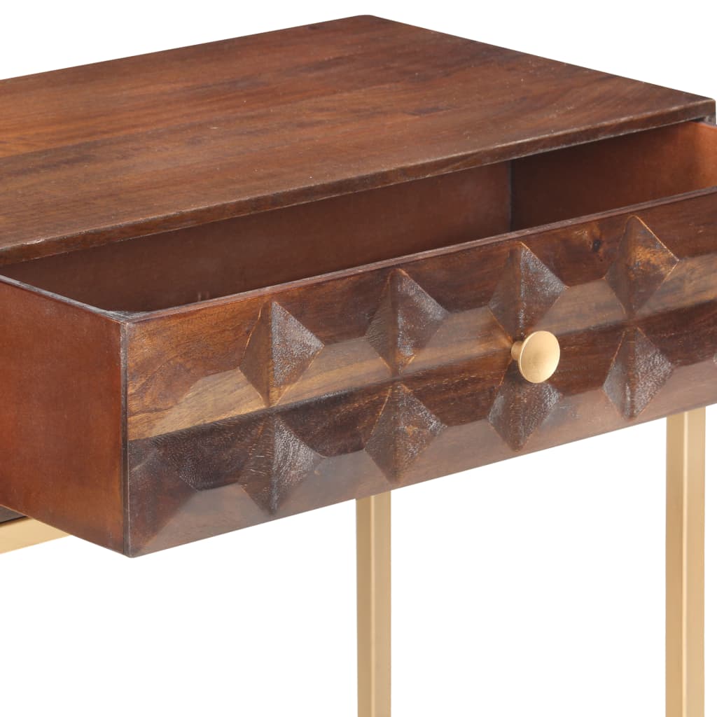 Console Table 122 x 36 x 75 cm Solid Mango Wood