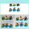 Set di Figure Pirata di One Piece Modello da Collezione in PVC per Fan di Anime