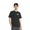 Herren Converse Muster Freizeit Sport Kurzarm Schwarz 10021513-A02