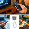 Emote Control Bracket Anti-theft Remote Control Caddy For Back Magnetic TV Organizer Safely Secure Artifact With String