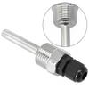 1pc 30-200mm Thermowell Stainless Steel G1/2 Thread Replacement For Temperature Sensor HVAC Systems Parts