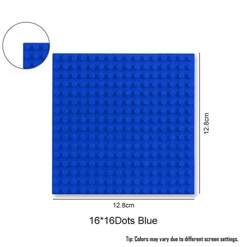 Classic Baseplate 32x32 Dots Building Blocks Bricks Base Plates DIY Plastic Board Building Blocks Baseplates Construction Toys