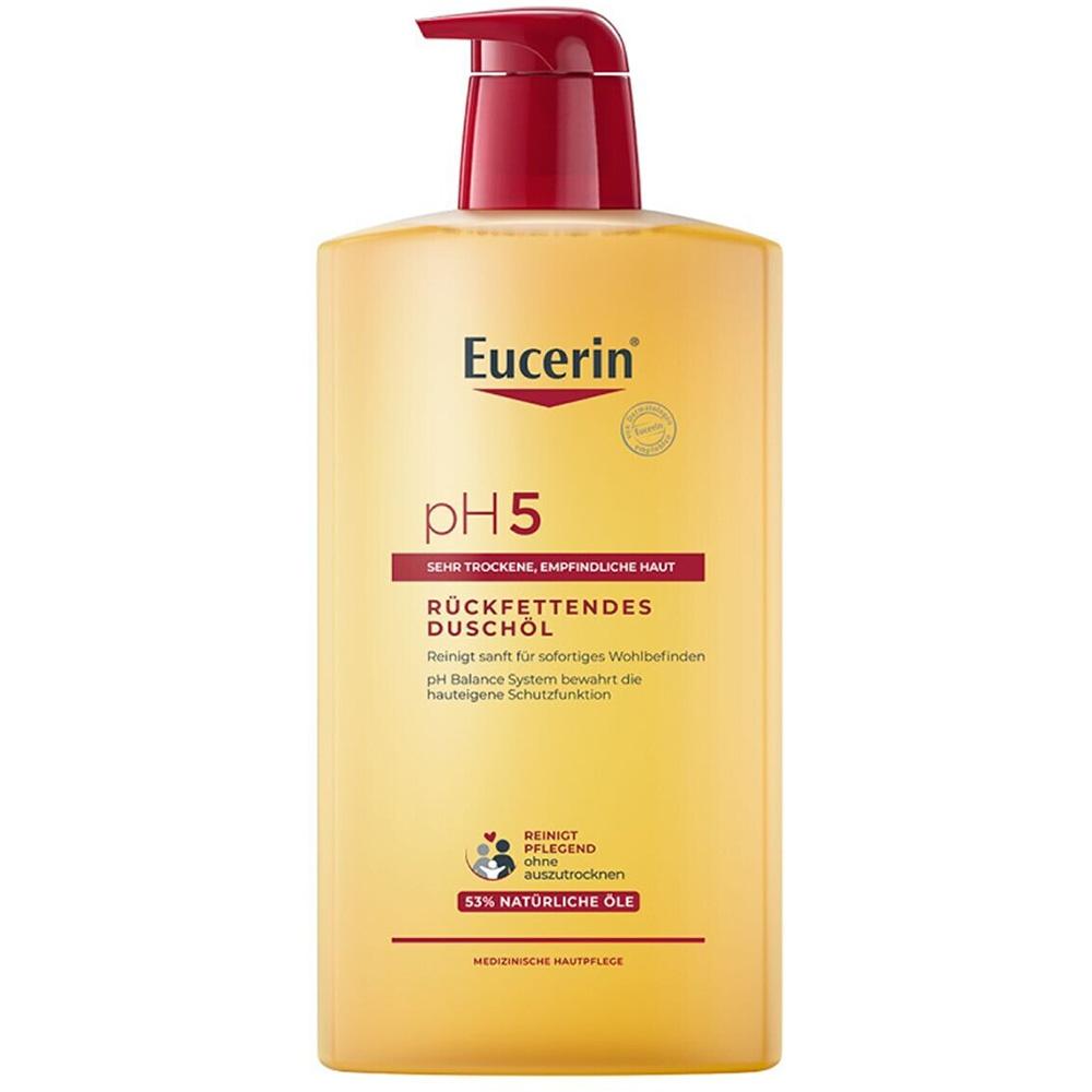 Масло для душа Eucerin pH5 для чувствительной кожи 1000 мл