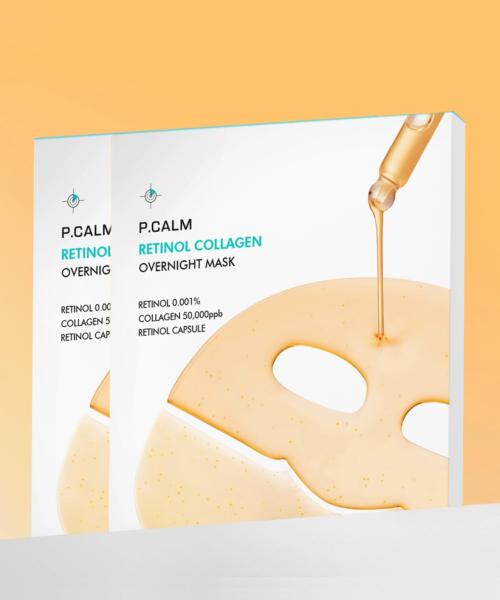 Retinol Collagen Overnight Gel Mask Pack 36g (8 sheets)