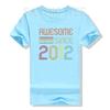 Awesome Since 2012 11th Birthday Retro TShirt 11 Years Old Sayings Graphic Tee Tops Short Sleeve BornIn2012 Clothes Gifts