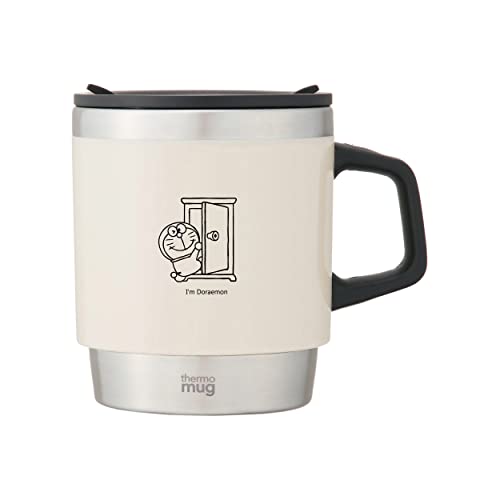 

Thermo Mug I M DORAEMON Stackable Mug, 300ml, Ivory, Anywhere Door, IDST17IV