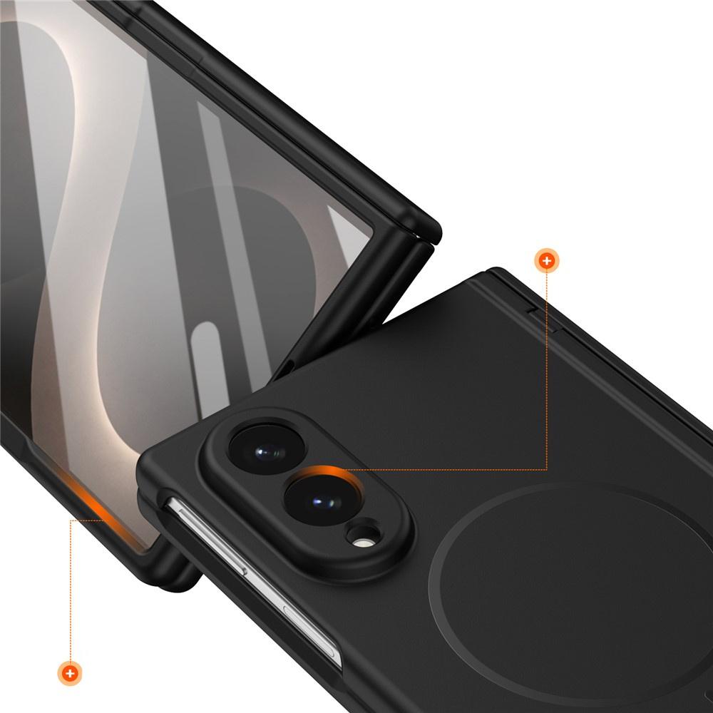 Case for Samsung Galaxy Z Fold 8, with glass for external screen, for MagSafe, black