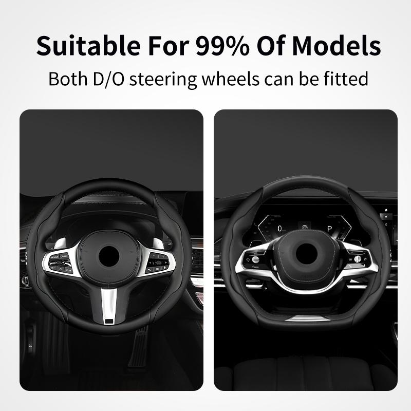 Car Steering Wheel Cover Breathable Non-slip Protective Case For KIA Cerato Soul Venga Forte Spectra Sedona Niro Cadenza nvhs30