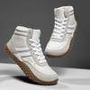 Autumn and Winter New  Ankle Casual Shoes For Man Retro Waterproof Non-slip Rubber Outdoor Sneakers Plus Size 37-48 Men Boots