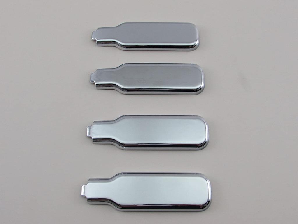 BRIGHTZ Chrome Door Lock Lever Covers for Toyota Hijet Jumbo Truck with S 510 Hijet Truck (4-Piece Set) S500P/S510P [DHC-NOBU-306-4PC] (Compatible