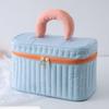 Man Fashion Simple Square Nylon Women Cosmetic Bag Storage Bag Travel Toiletry Bag Makeup Case
