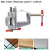 Mini Bench Vise Table Clamp Screw DIY Craft Mold Fixed Repair Tool Plier Jewelry Make Electronics Small Hobby Workbench Portable