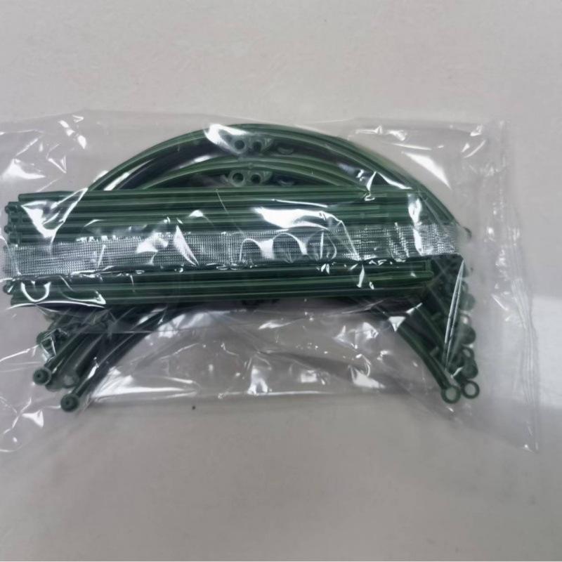 

Plastic Spliceable Flower Rack Bracket Indoor Plant Flower Rack Balcony Support Circle Support Stem Branch Strip Climbing Vine Rack 10 circles