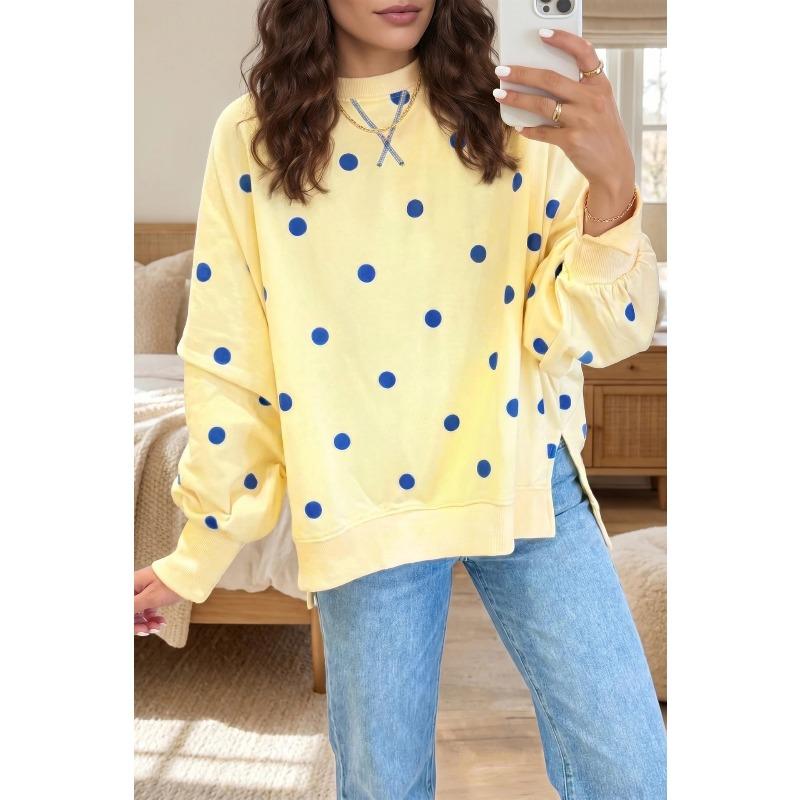 JPNTKY Women's Fashion Casual Long Sleeve O-Neck Autumn Winter Hoodie