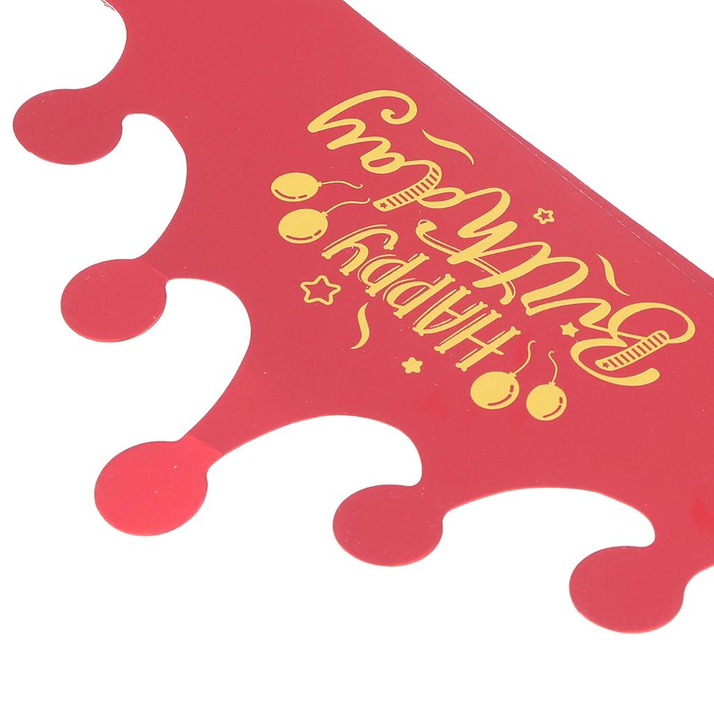 40pcs Paper Crowns Cute Shape Small Compact Attractive Decorative 22.5x11.5cm Birthday Crowns for Graduations