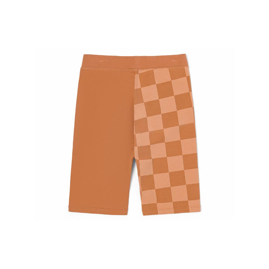 Vans X Emma Mulholland Checkerboard Knit Shorts Women shorts Amber VN0A7YKOYLY