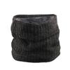 Thick Knitted Collar Scarf Circle Loop Scarves Winter Neck Gaiter Neck Warmer Fleece Lined Scarf