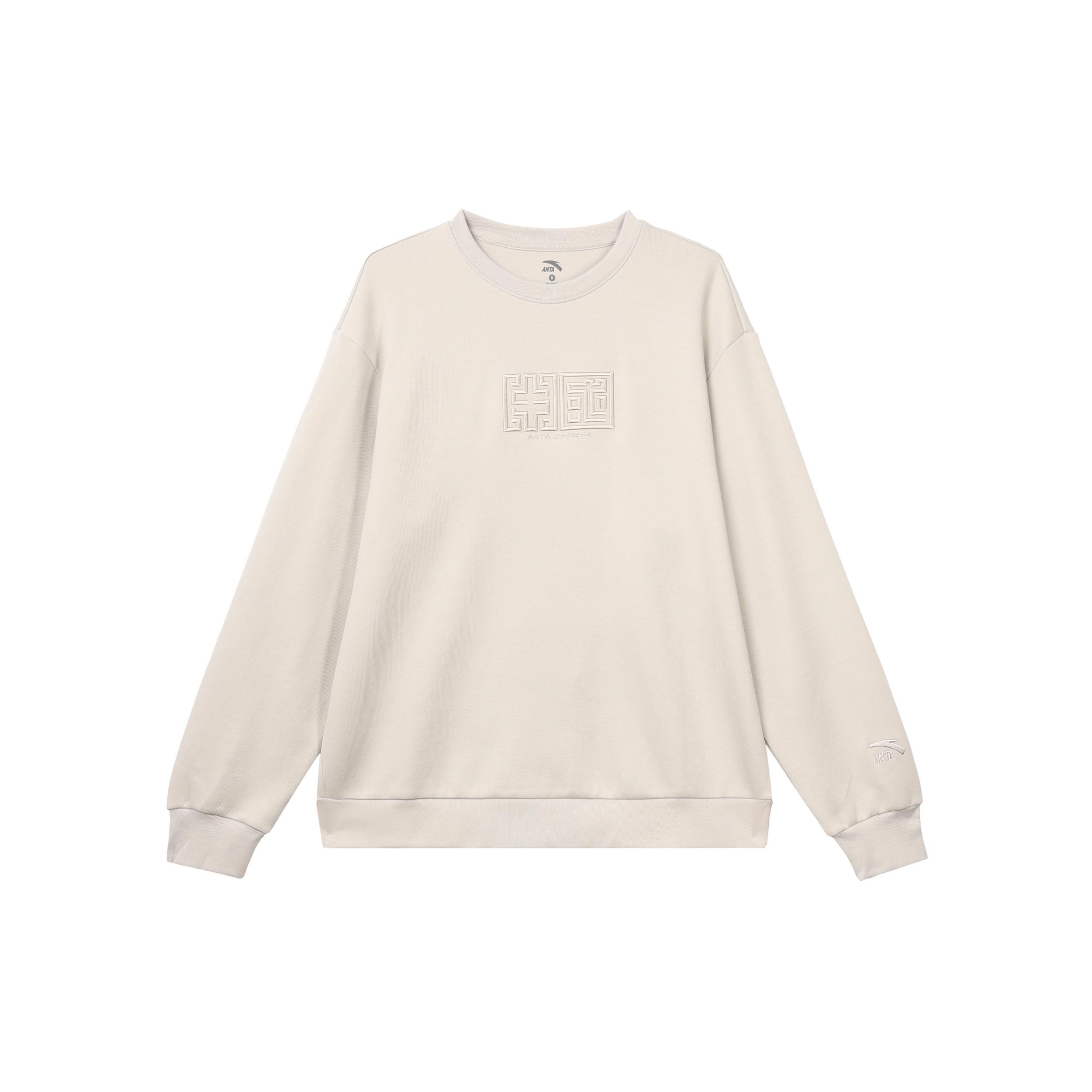 Anta Sweatshirt Unisex Jade Gray 972338710-4 XL