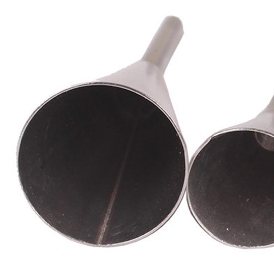 1 Set Puff-Spritzbeutel-Düsen, arbeitssparende rostfreie Edelstahl-Kuchendekorations-Creme-Spritzdüsen für die Küche