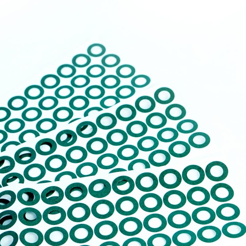 100PCS/500PCS 21700 1S Battery Insulation Ring for 21700 Battery Insulation Cardboard Rubber Pad  for Power bank/Power Tools