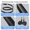 LED Long battery Life Wireless Bluetooth Magnetic Headphones HiFi Sound Neckband Earphones Sports Gamer Headsets Noise Reduction