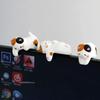 3 Stück Computerbildschirm Monitor Kleine Ornamente Desktop Puppe Katze Hase Heimdeko Glückskatze Harzfigur Wohnaccessoires