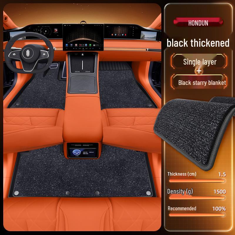 2026 Hongqi S9 TPE Floor Mats: Full Set Interior Carpet for Five Seats