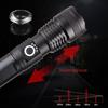 XHP50 Aluminum Alloy Telescopic Flashlight LED Power Display USB Rechargeable Strong Light Flashlight