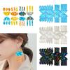 Portable Silicone Mold DIY Earrings Casting Molds Cloud Lightnings Shapes Jewelry Making Moulds for DIY Enthusiasts