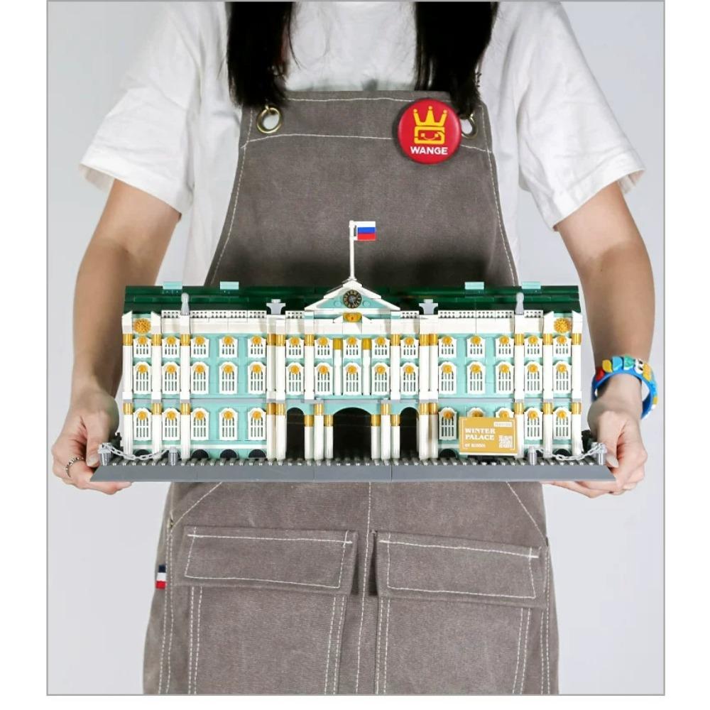 Winter St. Petersburg Palace DIY Building Blocks Home Decor Family Best Gift (1063PCS)