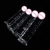 Realistischer transparenter vibrierender Dildo für Frauen - Weiches TPE Sexspielzeug & Masturbationshilfe