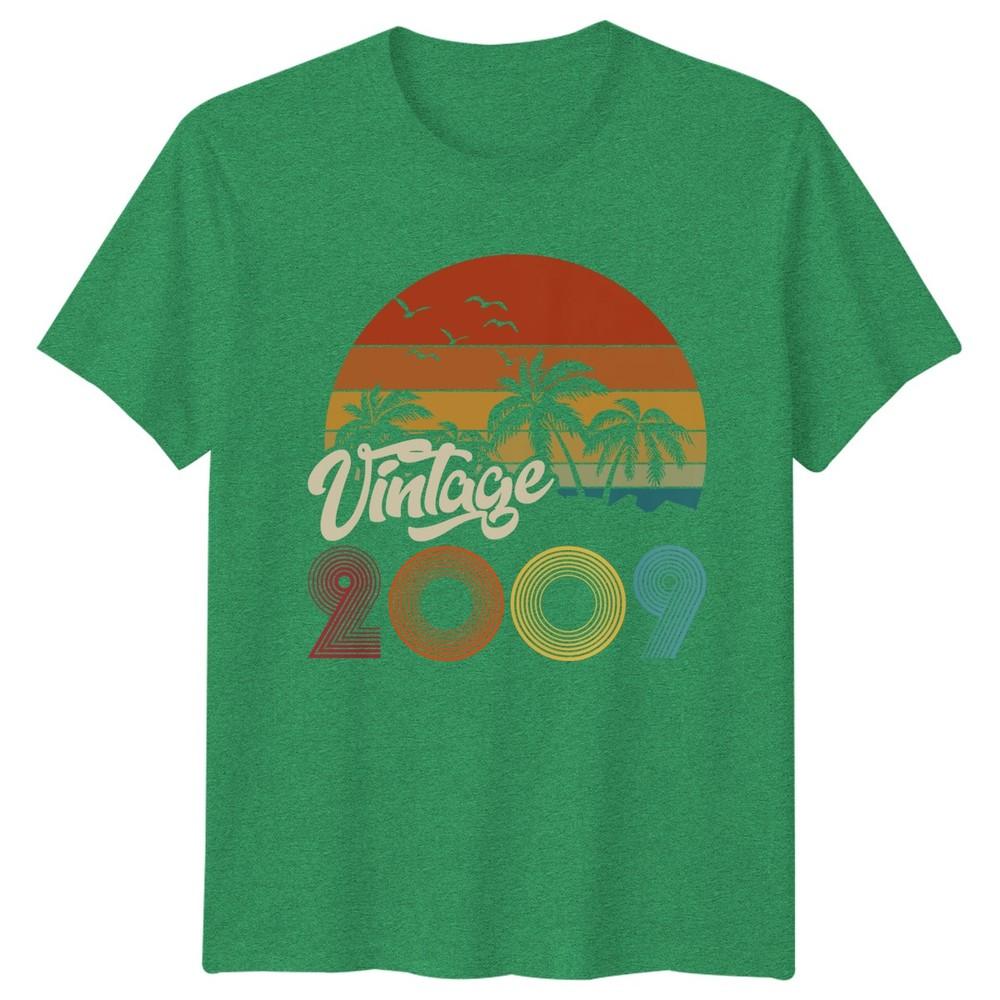 17th Birthday TShirt Vintage 2009 Birthday Party Gift Retro Tee For Unisex Unisex