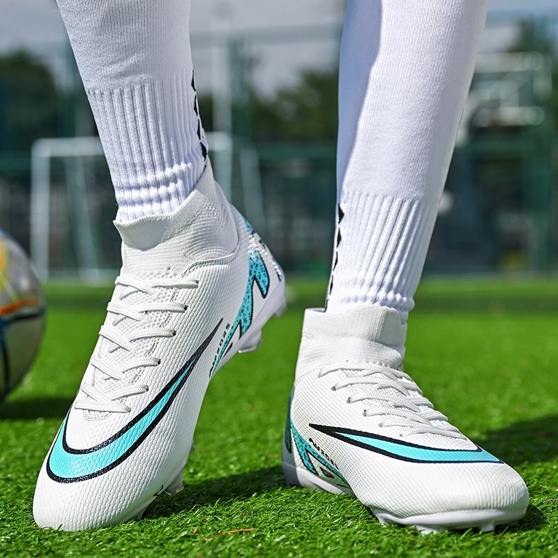 Indoor Fast Men Football Shoes Outdoor Turf Football Field Boots Society Cleats Soccer Shoes Professional Sneaker High Quality