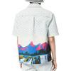 Louis Vuitton Landscape Short Sleeved Denim Shirt 1AA5C2