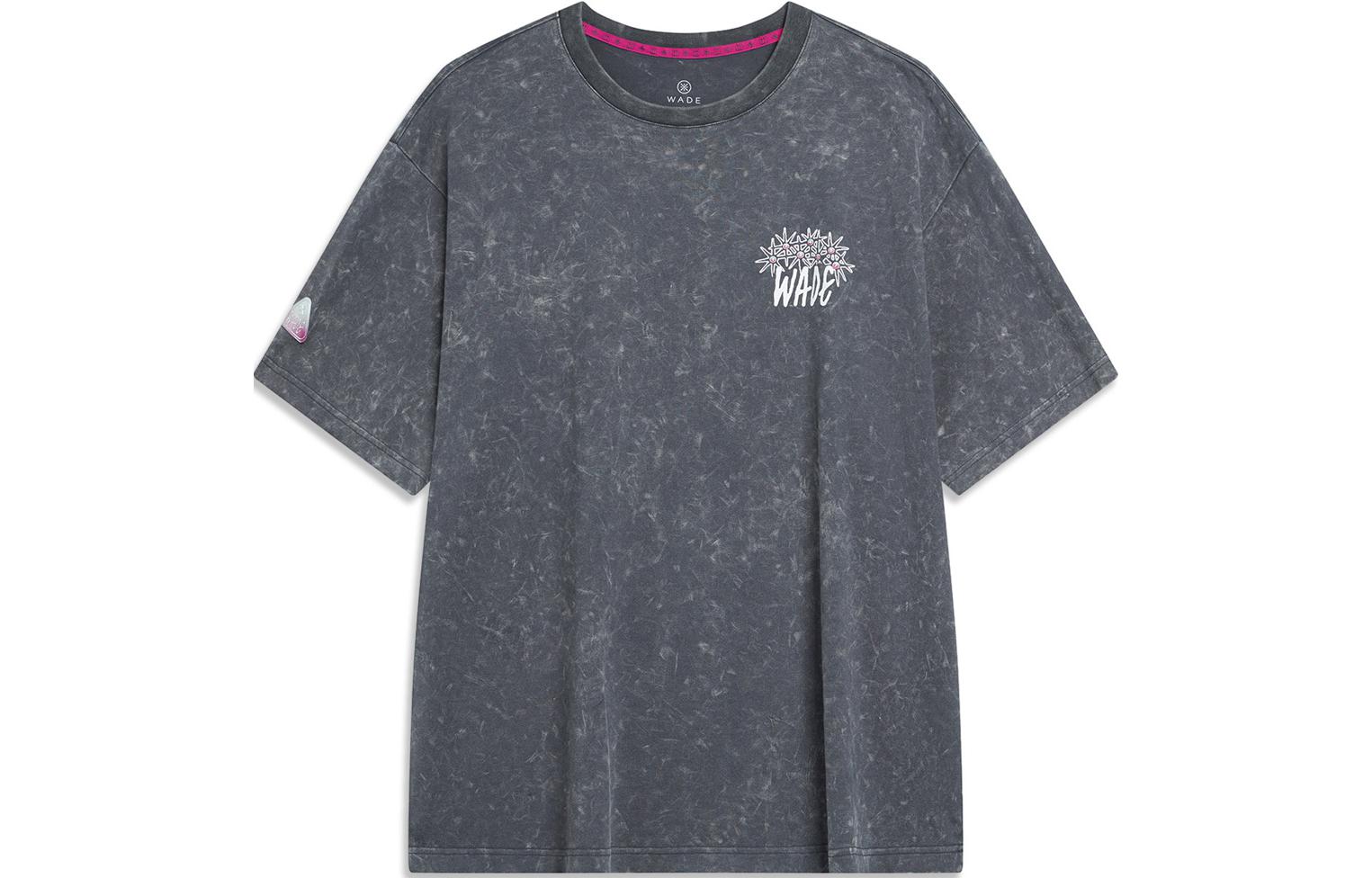 Li Ning Wade Collection T Shirt Unisex Ebony Black AHST941-5 L