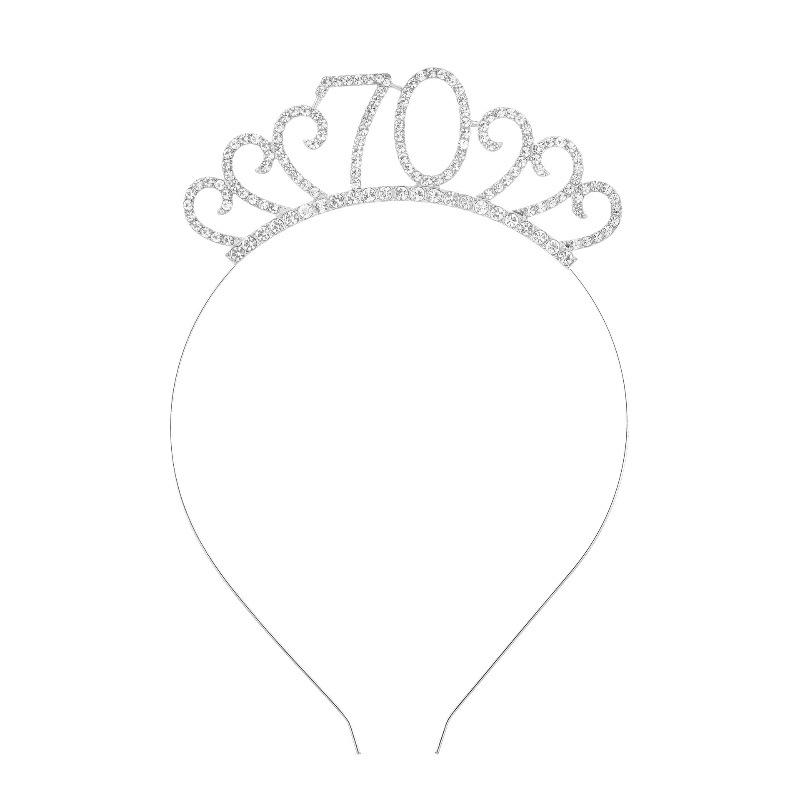 Cross-Border Digital Birthday Crown Set: Headdress, Party Shoulder Strap & Etiquette Belt Photo Prop for Girls