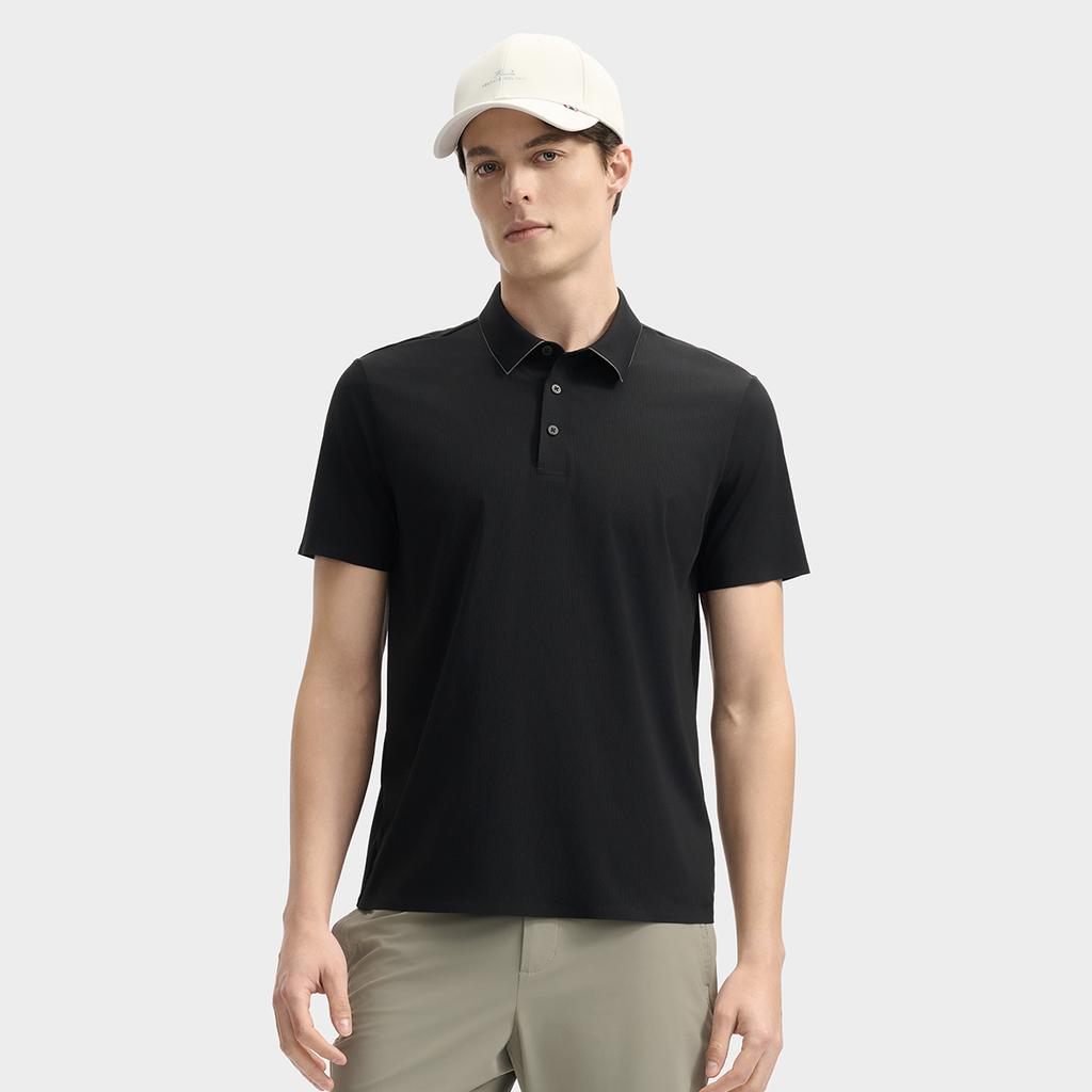 FILA Polo Shirt Men's Jet Black F11M522114F-BK