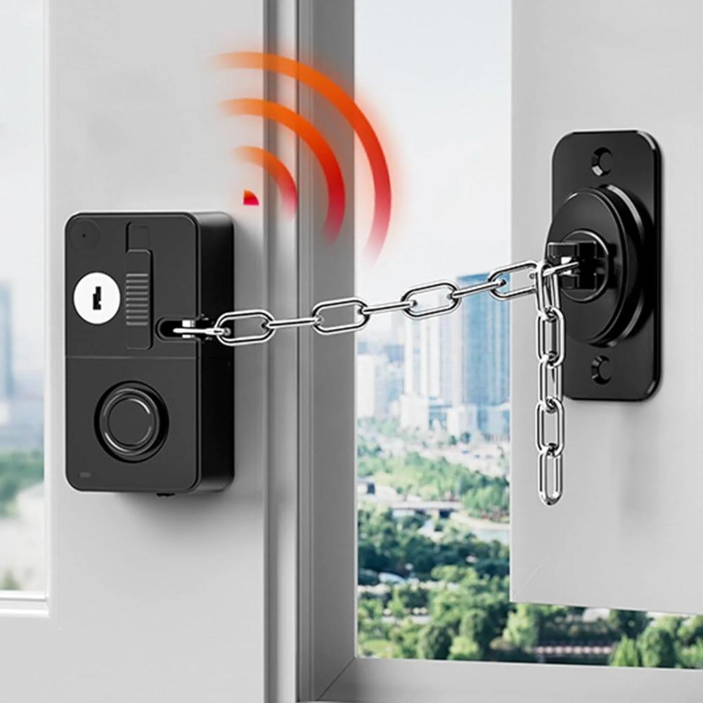 Child Door Lock with Abnormal Alarm, Door Locks for Kids Safety, for Door Monkey, Child Proof Door Lock, Drawers and Child Safety Cabinet Locks