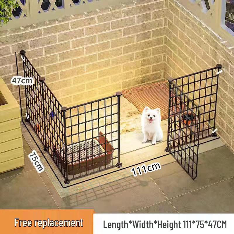 Indoor Dog Gate for Small Breeds: Teddy, Bichon Frise, Corgi, Chihuahua