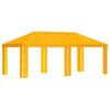 Gazebo Cover 6 X 3 M Yellow Polyester 190 Gsm