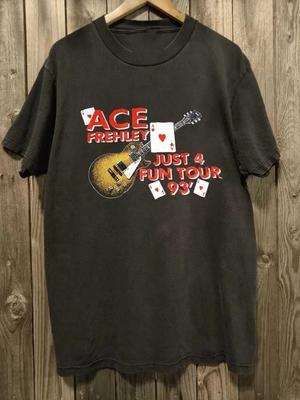 Vintage Paul Ace Frehley 1993 Tour Tričko Rocková Kapela S-5XL Unisex Tričko
