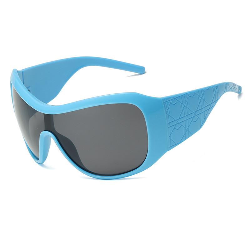 Oversized Cat Eye Sunglasses With Uv400 Polarized Pc Frames For Fashion And Travel