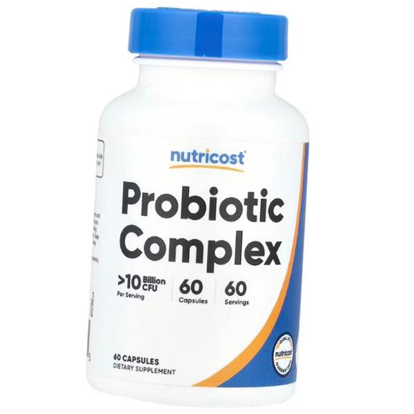 

Пробиотический Комплекс, Probiotic Complex 10 Billion, Nutricost 60капс (69647006) 60caps