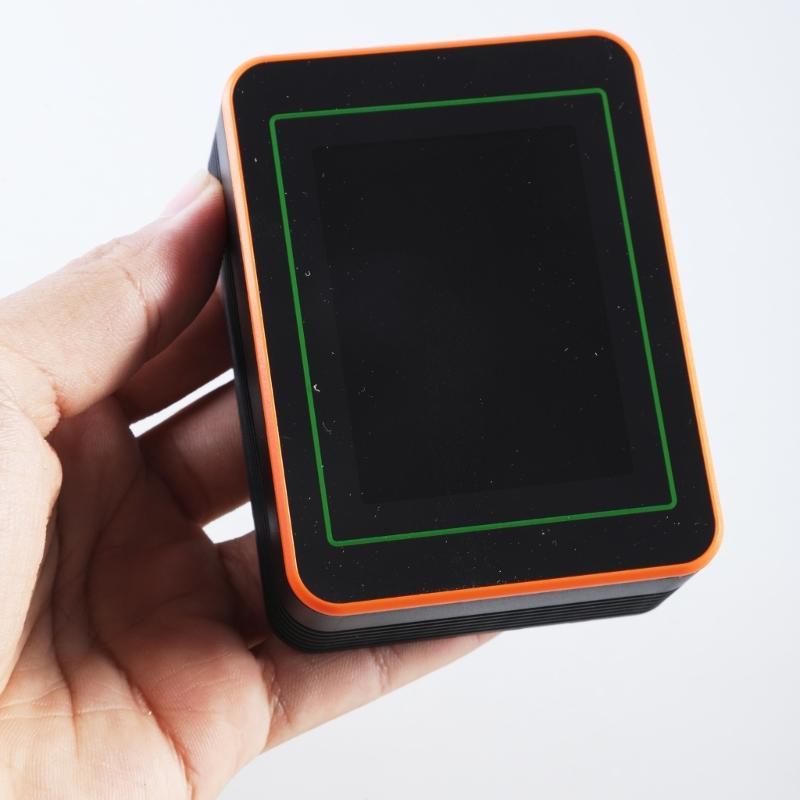Air Quality Pollution Meter HCHO TVOC CO CO2 PM2.5 PM10 Temperature Humidity Meter with Buzzers Tester Color Display