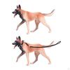 1/6 Dog Figure Action Accessories Birthday Gift Painted Learning Toy Photo Prop Decorative